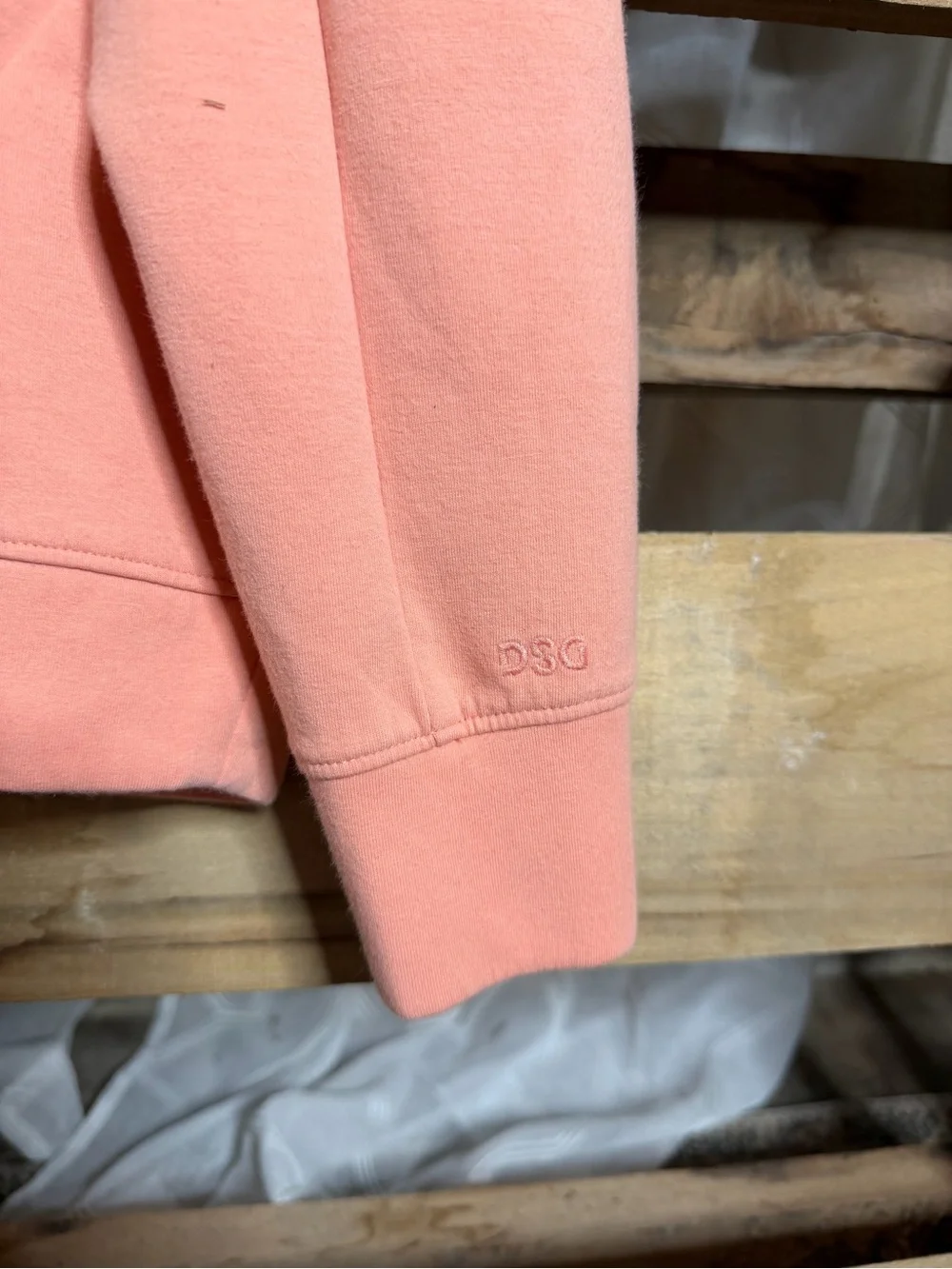 DSG Peach Crewneck Hoodie Sweater